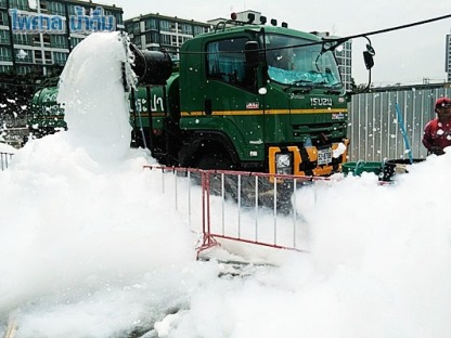 บริการรถฉีดโฟม - รถบรรทุกน้ำประปา ส่งด่วน 24 ชม.- ไพศาลน้ำดื่ม